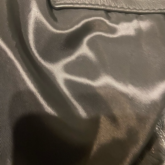 XLT Men’s Roundtree & Yorke Black Leather Jacket - Picture 4 of 5